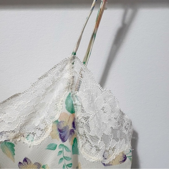 Vintage Victoria’s Secret Gold Label Floral Slip Nightgown Nightie Size Medium - Picture 14 of 16